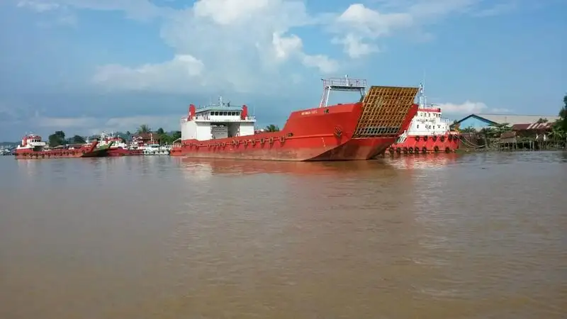 Tàu đổ bộ, chở hàng để bán