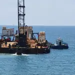 Tàu làm việc để bán