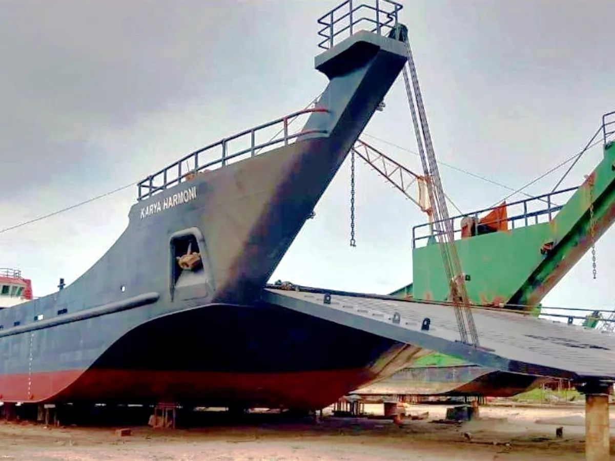 Tàu đổ bộ, chở hàng để bán