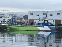 Tàu làm việc để bán