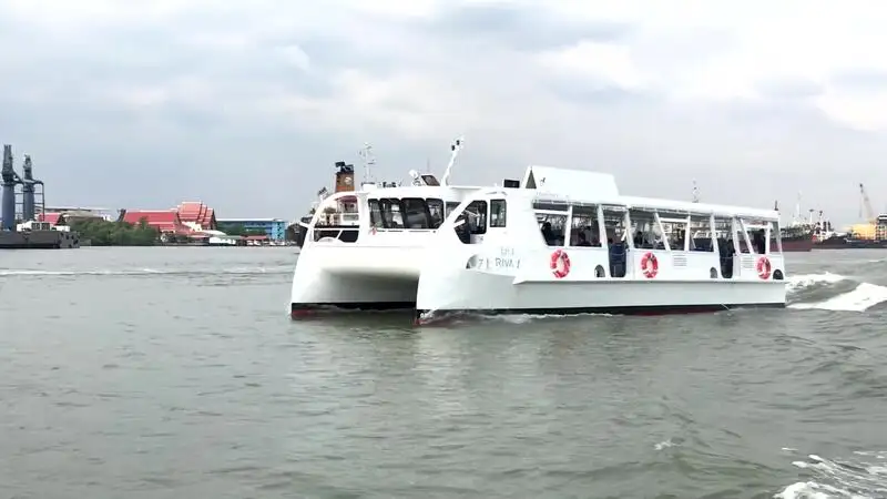 Tàu hai thân để bán