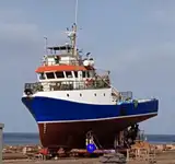Tàu đánh bắt cá bằng lưới vây để bán