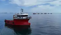 Tàu làm việc để bán