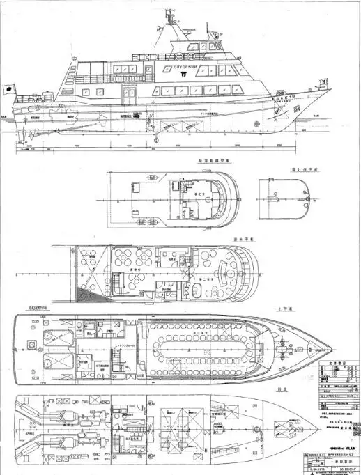 Tàu du lịch để bán