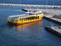 Tàu chở khách và hàng hóa để bán