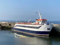 Tàu chở khách rao bán