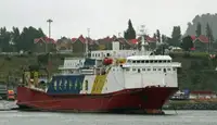 Tàu container rao bán