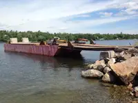 Xà lan rao bán
