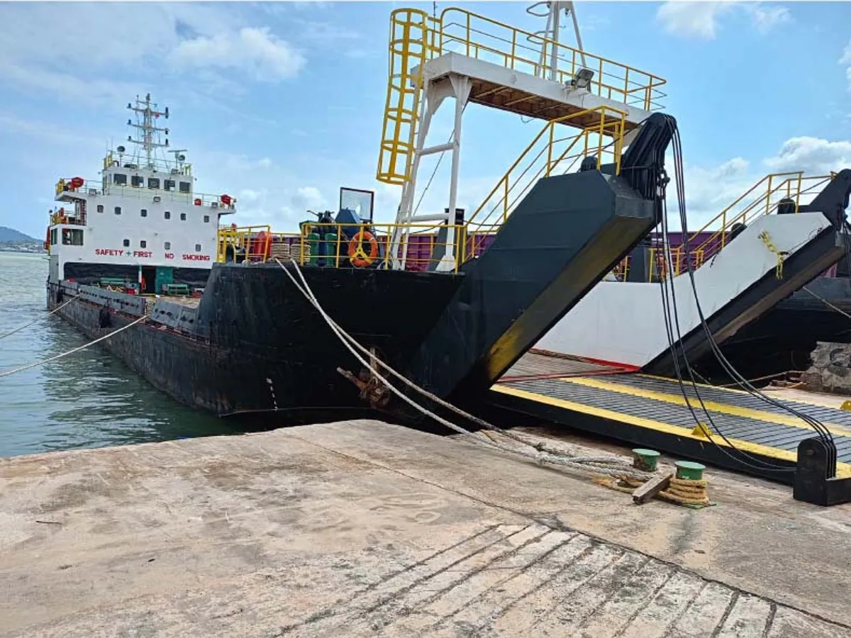 Tàu đổ bộ, chở hàng để bán