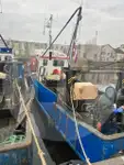 Tàu chở cá sống rao bán