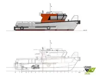 Thuyền lao động rao bán