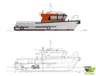 Thuyền lao động rao bán